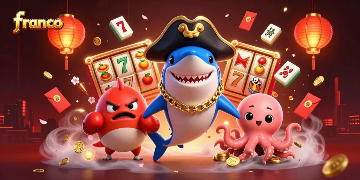 Experience thrilling casino action with Franco's pirate-themed adventure, featuring dynamic gaming elements.