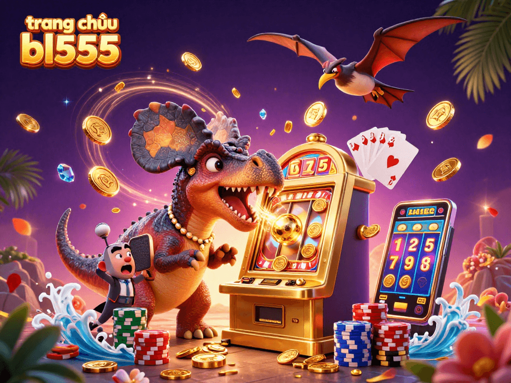 Experience thrilling gameplay at trang chủ bl555 with jackpot-winning action, colorful coins, and casino excitement!