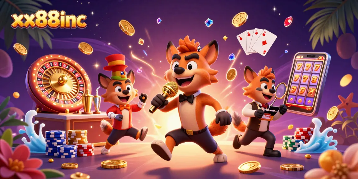 Watch the hilarious hyenas at xx88inc comedy casino club mixing drinks, checking IDs, and telling jokes.