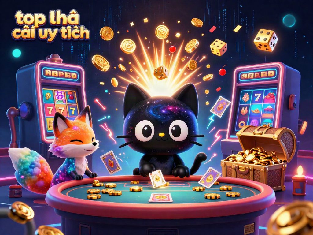 Experience the excitement of top nhà cái uy tín with cosmic characters and thrilling casino elements.