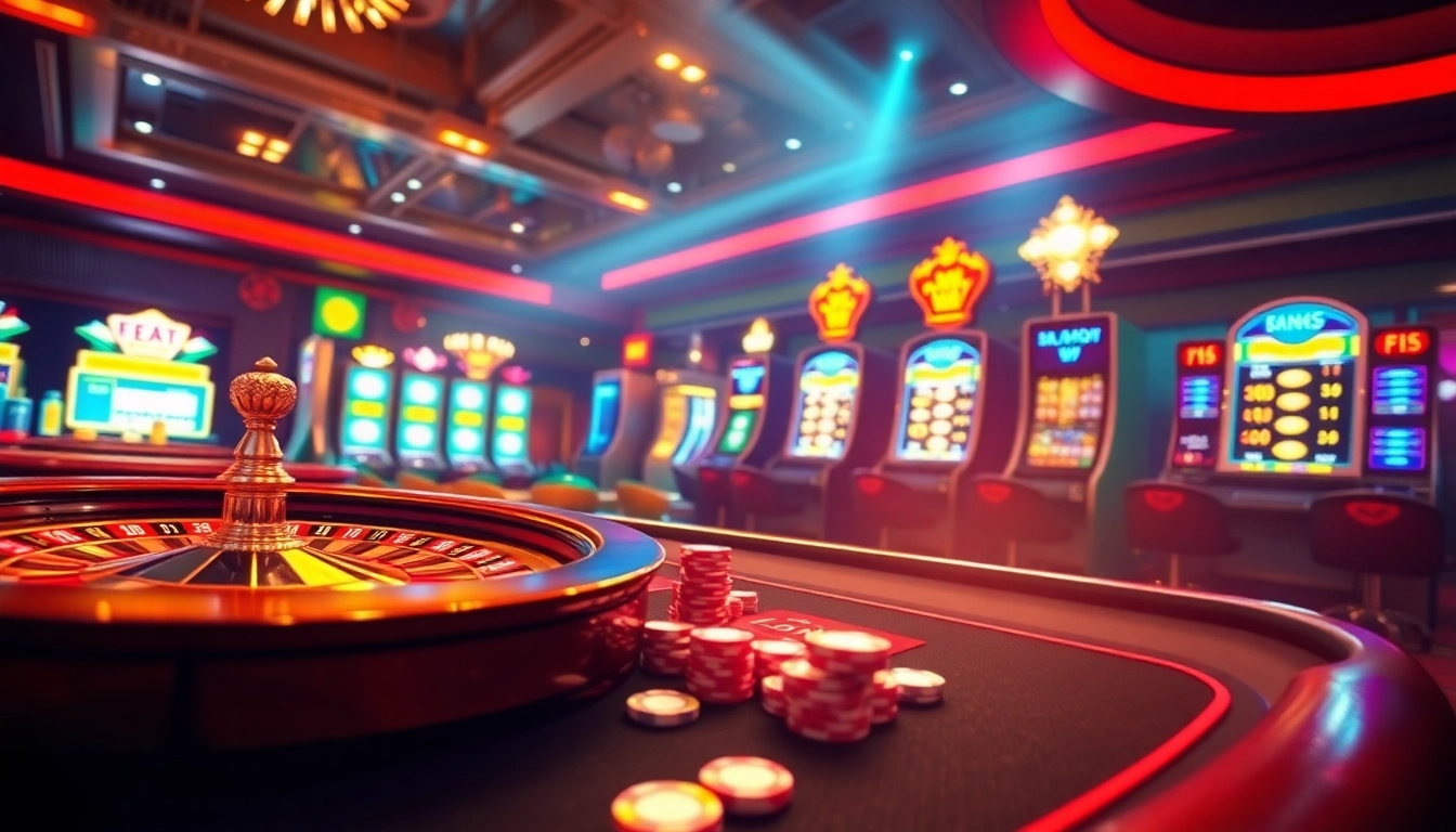 Experience thrilling gaming moments at 33win com with dynamic casino tables and vibrant slot machines.