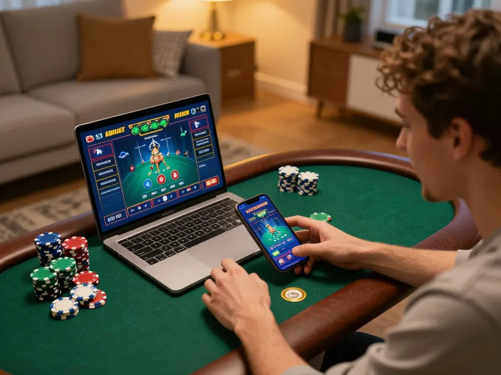 Engage in exciting gameplay at hit-club using mobile app for strategic poker betting.