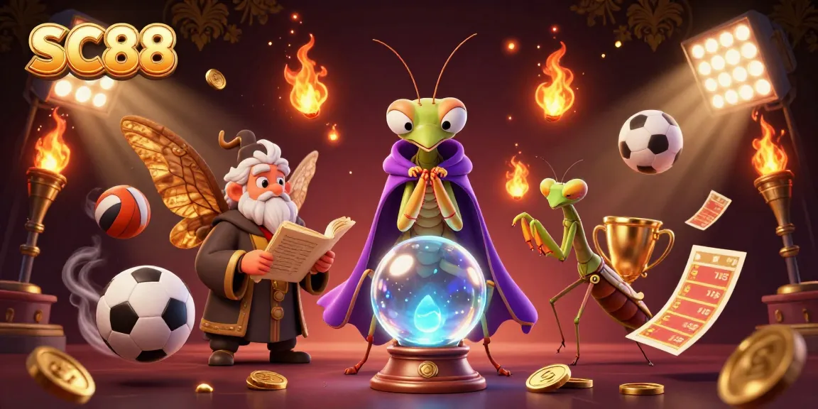 Engage with SC88's dynamic gaming scene featuring fortune tellers and sports elements.