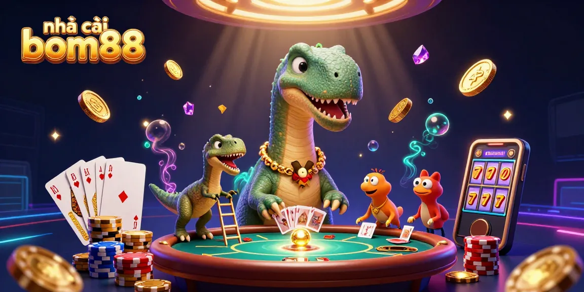 Experience the dynamic action at nhà cái bom88 with epic casino visuals and vibrant gaming elements.