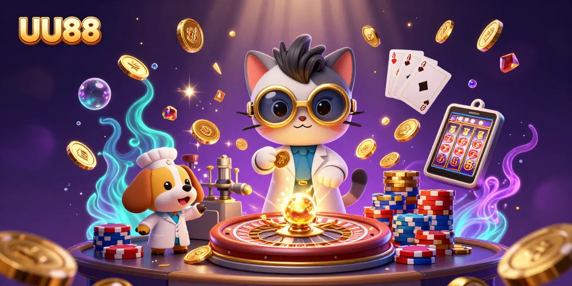 Play and win at UU88 online casino with a 3D-themed gaming adventure!