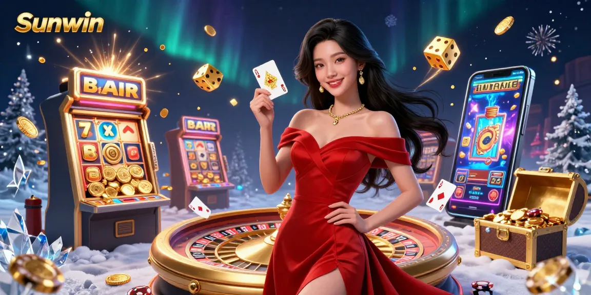 Experience thrilling gameplay with Sunwin's stunning casino visuals, captivating elements, and vibrant atmosphere.