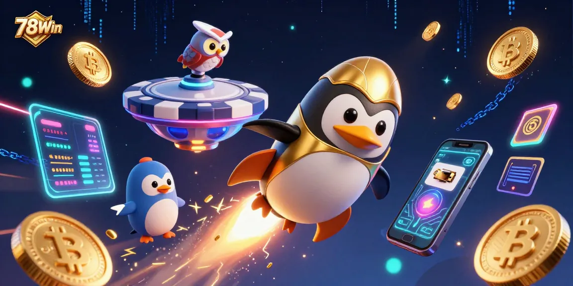 Experience thrilling gameplay at 78Win with a vibrant illustration of casino fun.
