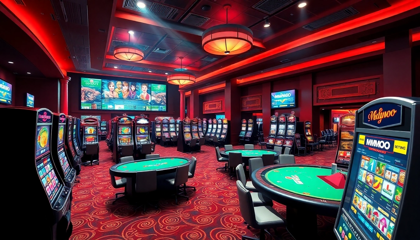 High-energy online casino scene featuring MMOO games and exciting betting options.