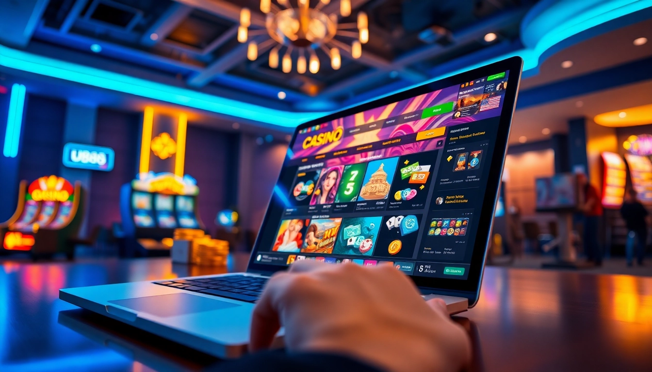 U888 online gaming experience with vibrant visuals and engaging elements.