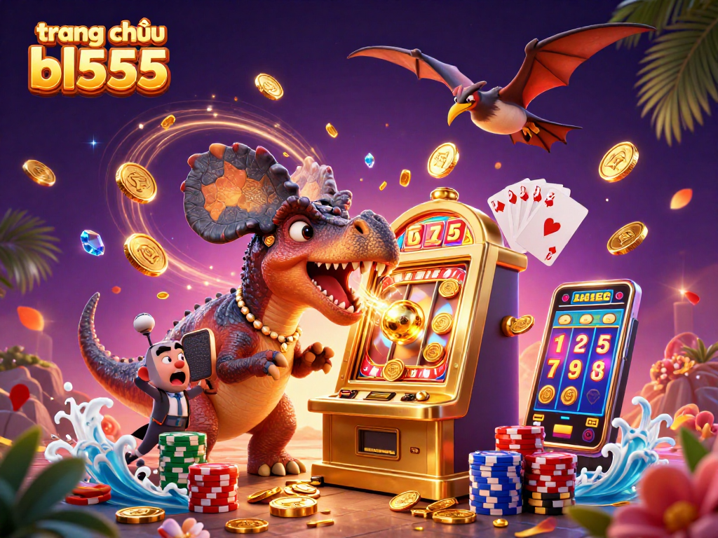 Experience thrilling gameplay at trang chủ bl555 with jackpot-winning action, colorful coins, and casino excitement!