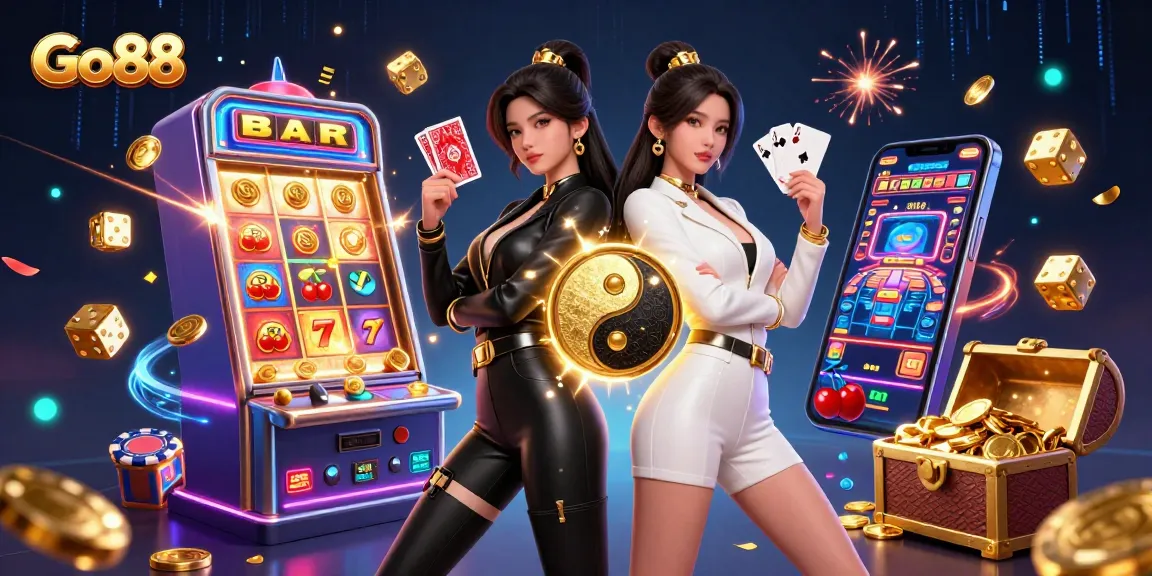 Experience thrilling gameplay at Go88 with stunning visuals and dynamic casino elements.