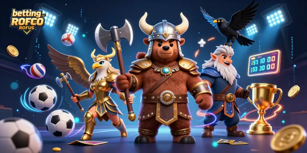 Experience thrilling betting uden om ROFUS with vibrant sports-themed action and dynamic elements.