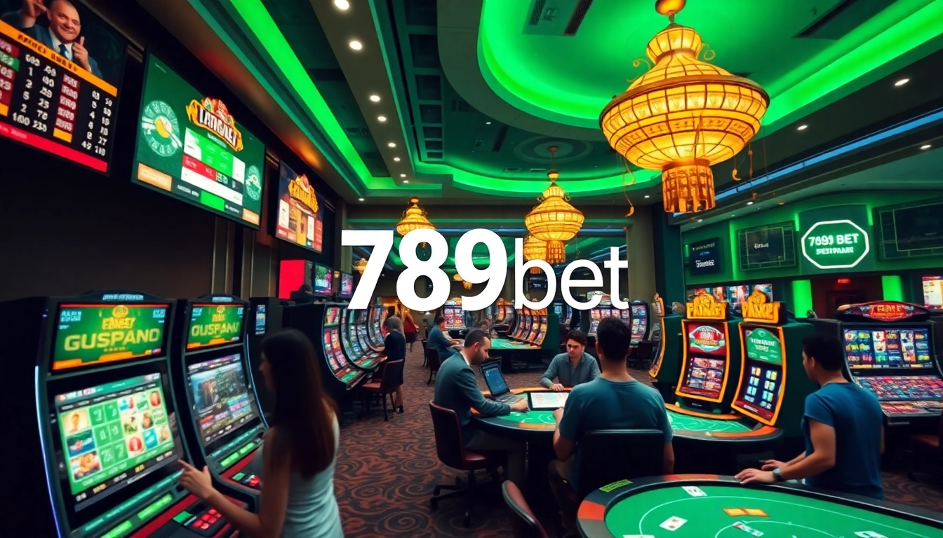 Exciting gaming experience at 789bet online casino, featuring vibrant slots and sports betting.