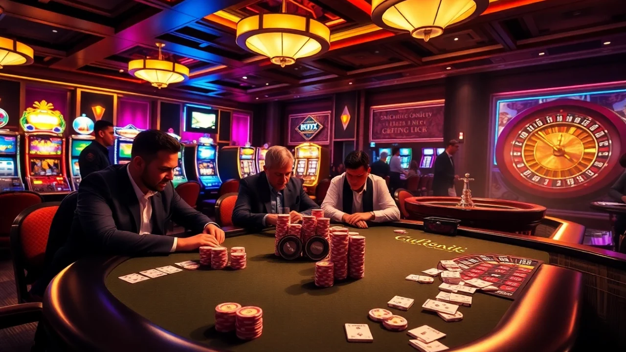 Engaging poker game reflecting insights from https://nhacaiuytinvn.us.com/ ensuring safe gambling.