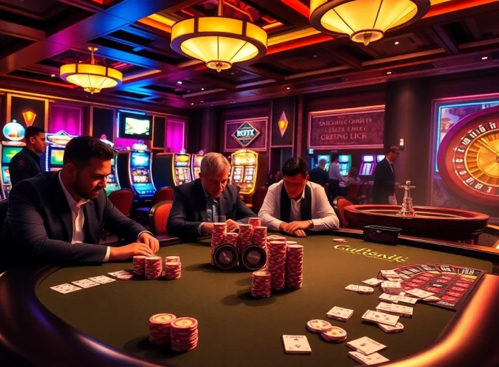 Engaging poker game reflecting insights from https://nhacaiuytinvn.us.com/ ensuring safe gambling.