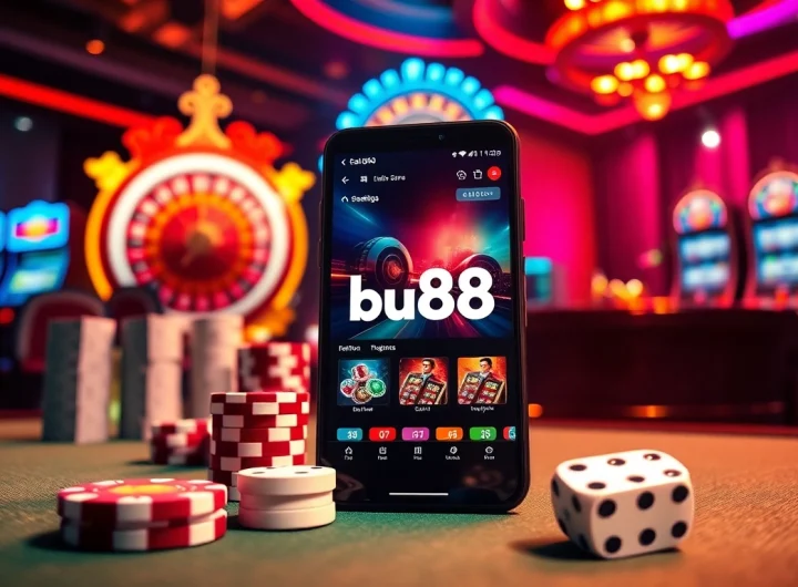 Experience the excitement of gambling with Link vào bu88 showcased on a vibrant, engaging casino interface.