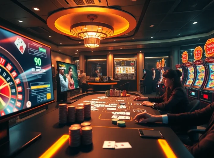 Experience the thrill of gambling online with Link vào da88 as players engage in exciting casino games.