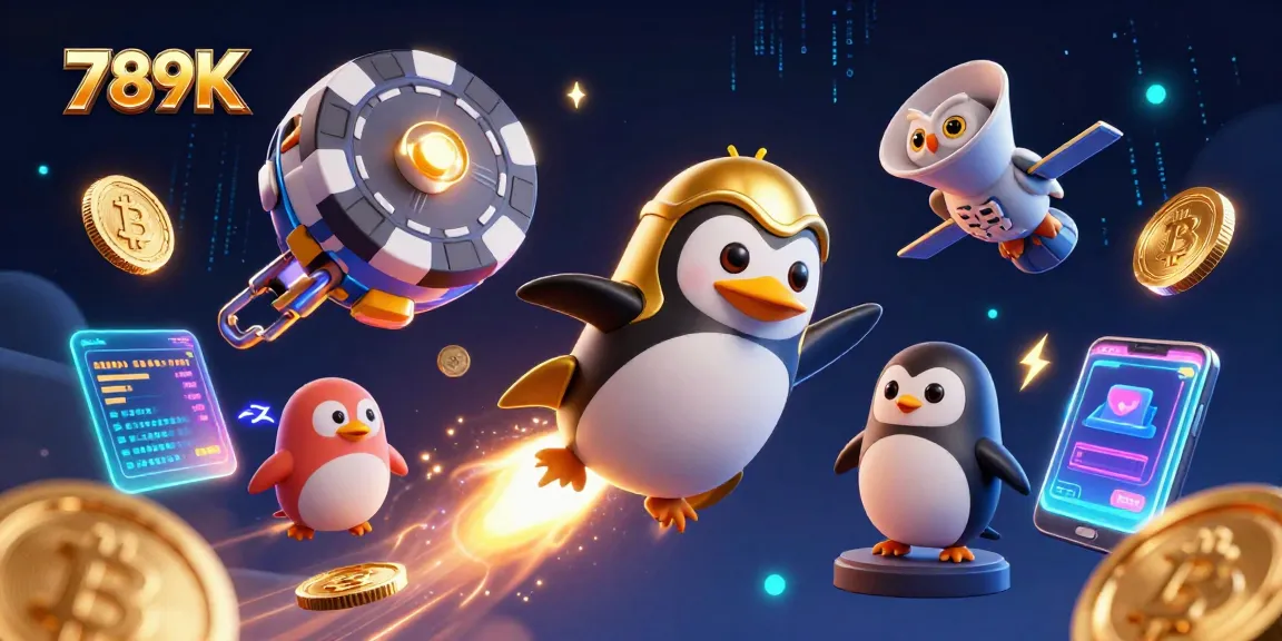 Catch the excitement with 789K as the rocket-powered penguin soars to the casino!